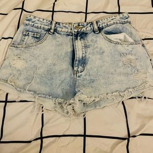 jean shorts
